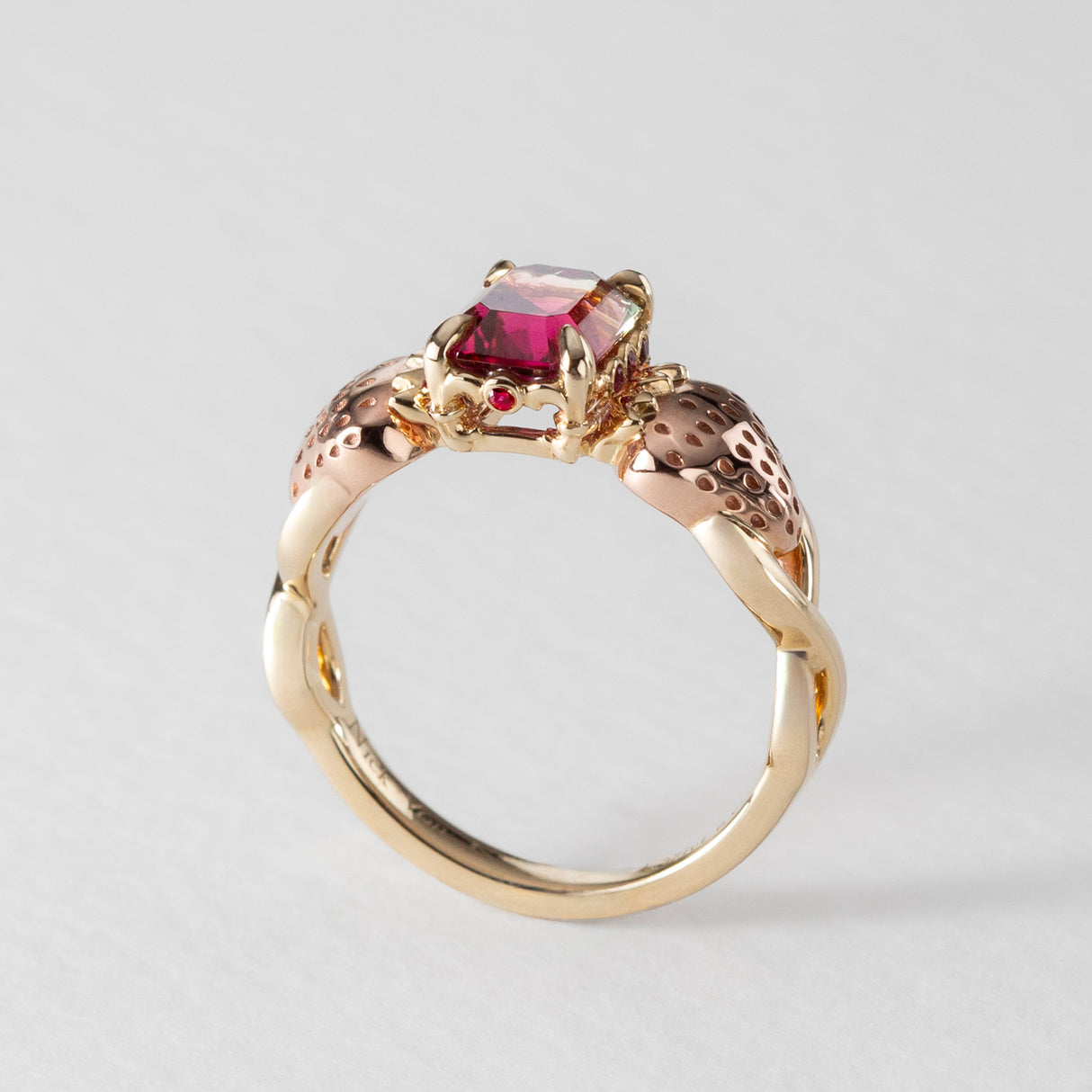 Strawberry Fields Tourmaline Ring