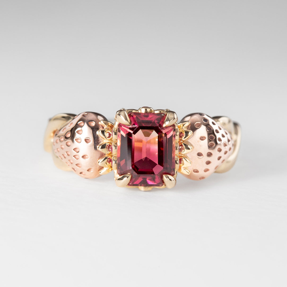 Strawberry Fields Tourmaline Ring