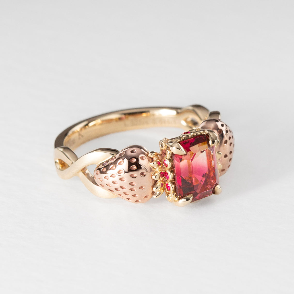 Strawberry Fields Tourmaline Ring
