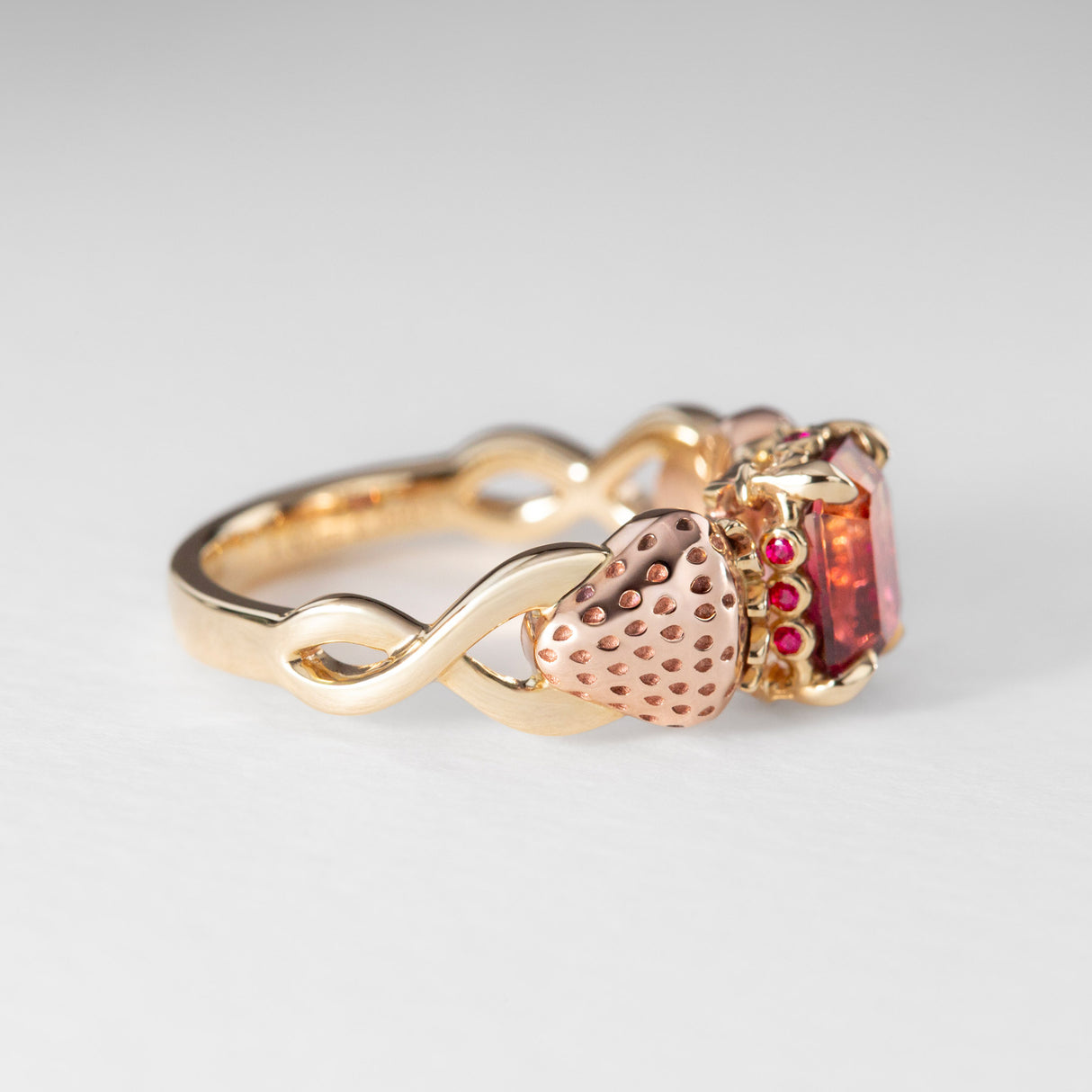 Strawberry Fields Tourmaline Ring