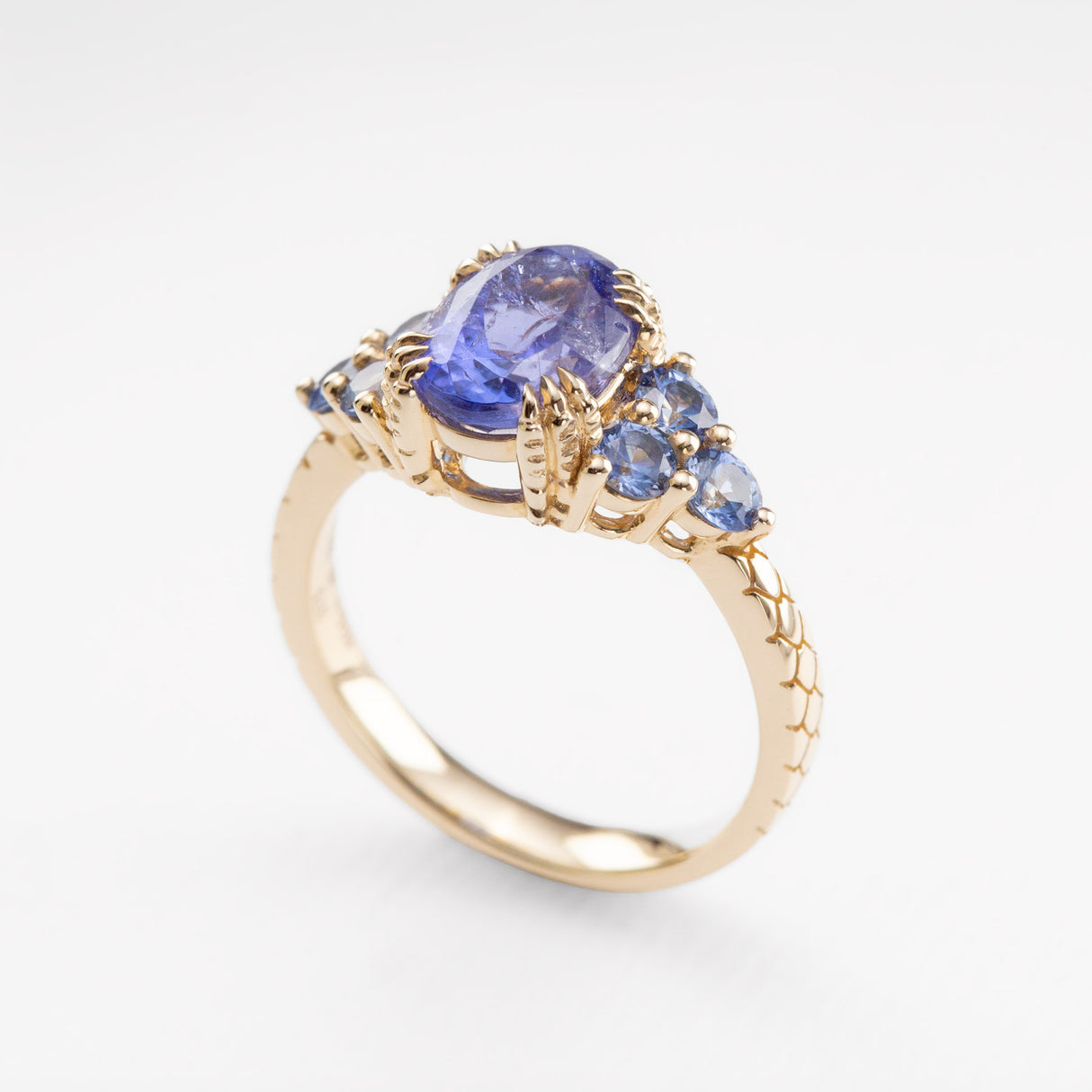 Storm Claw Tanzanite Ring