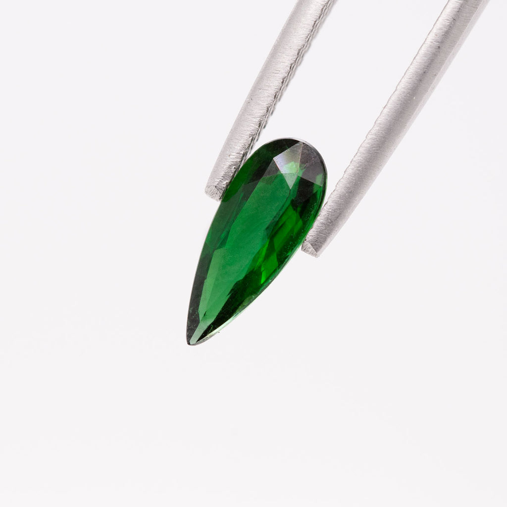 Chrome Green Tourmaline Pear cut 1.32 carat