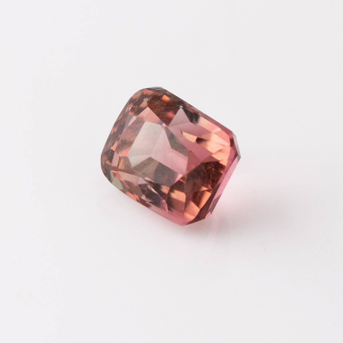Watermelon Tourmaline Cushion cut 3.79 carat