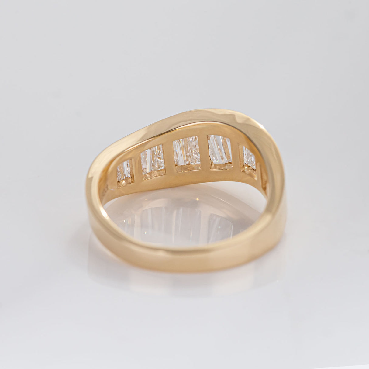 Sparkling Diamond River ring in 18 carat Gold #1 (size 6)