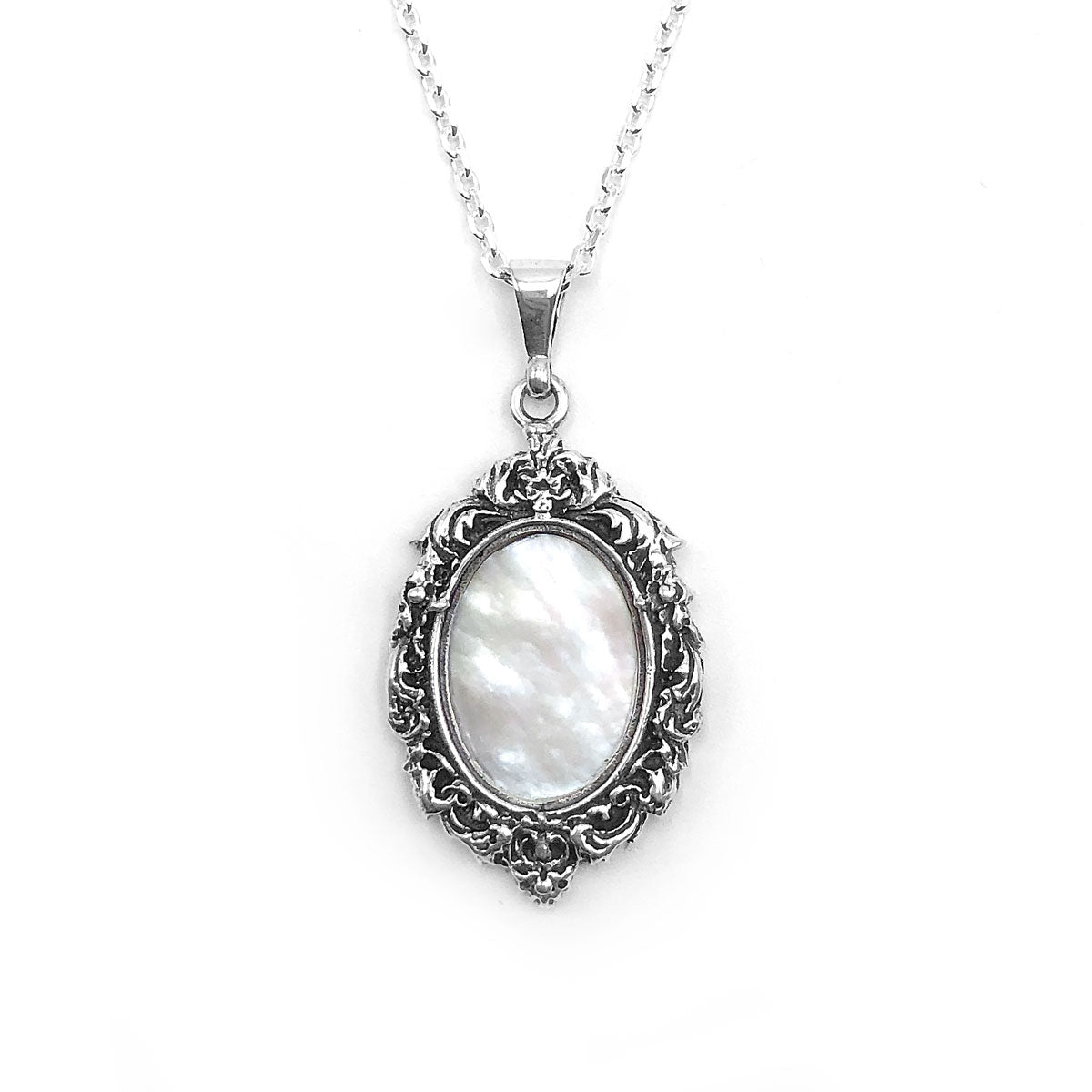 Antique Mirror Pendant