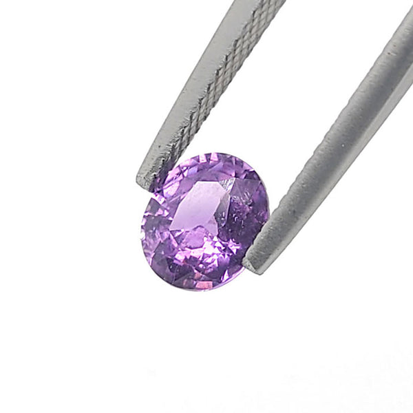 Deep Purple Sapphire Oval cut 1.58 carat