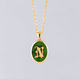 "This is Me" Personalised Charm Pendants in Pounamu & 9ct Gold