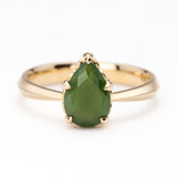 Pounamu Teardrop Ring