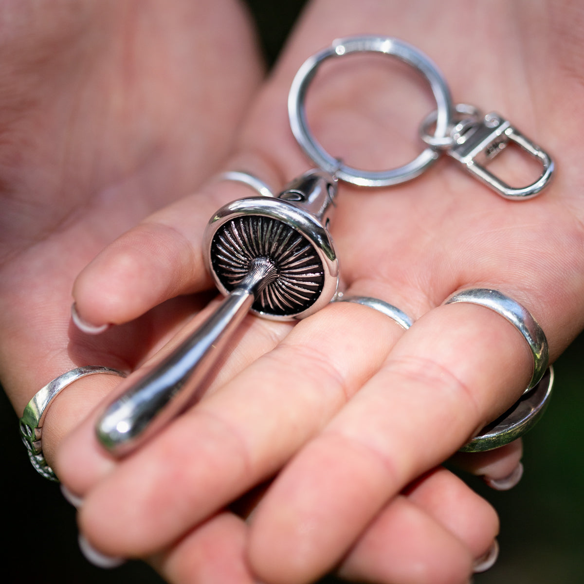Mycelium Keyring