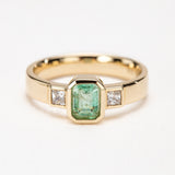 Mojito Sorbet Pastel Emerald Ring
