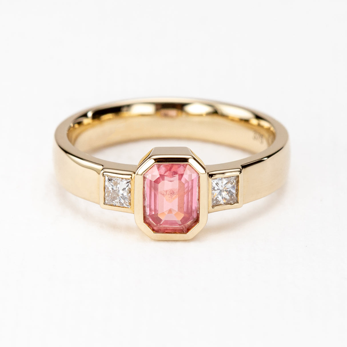 Pink Lemonade Sorbet Spinel Ring
