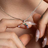 Rainbow Charm Necklace