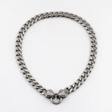 Bite Me! Stainless Steel Necklace