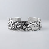 Epic Kraken Cuff in Stainless Steel