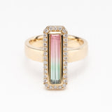 Watermelon Sugar Ring in Tourmaline