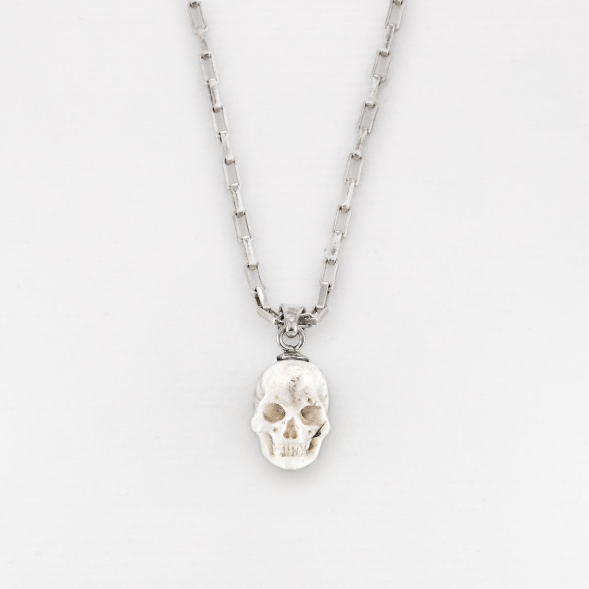 Deer Antler Skull Charm