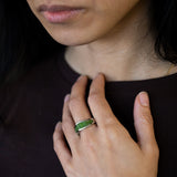 Pounamu River Ring