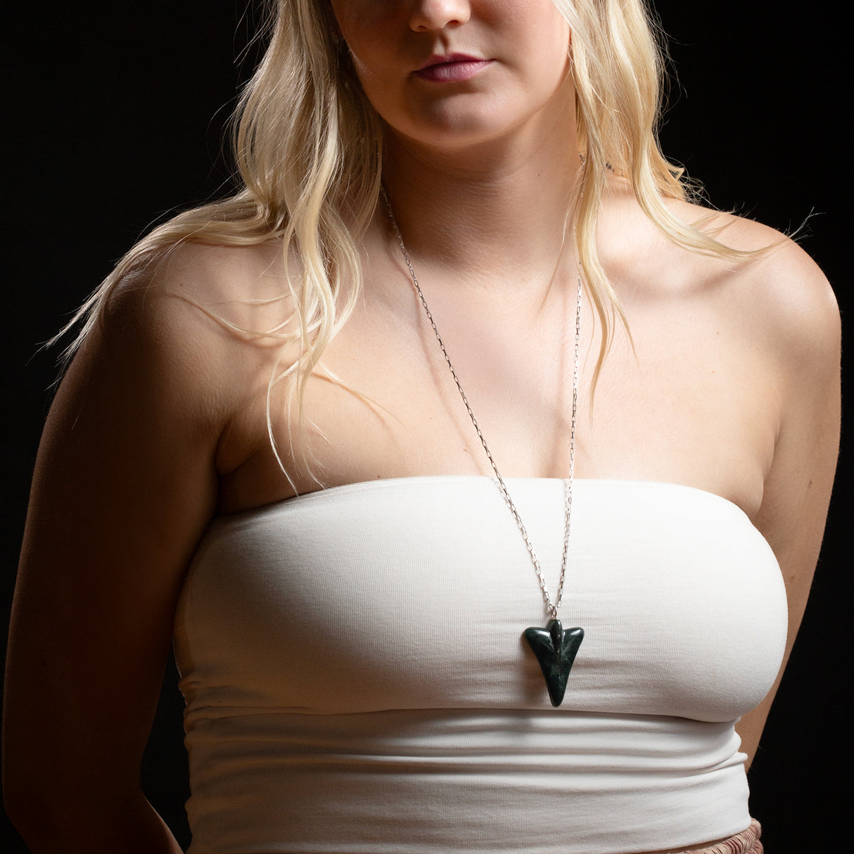 Black Pounamu Jet Plane Pendant