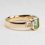 Mojito Sorbet Pastel Emerald Ring