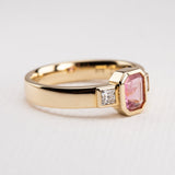 Pink Lemonade Sorbet Spinel Ring