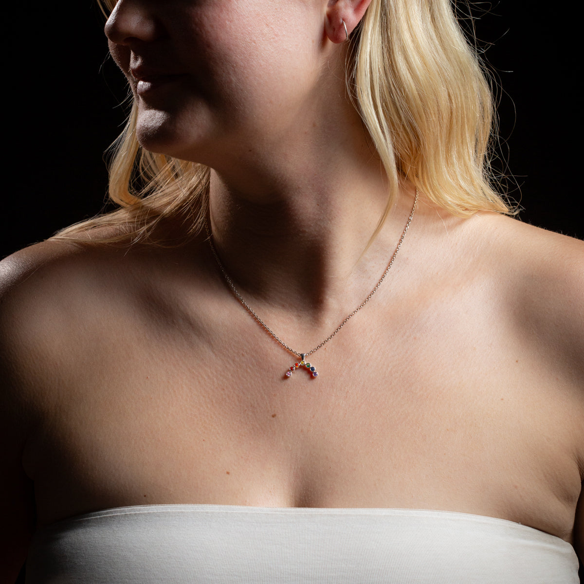 Rainbow Charm Necklace