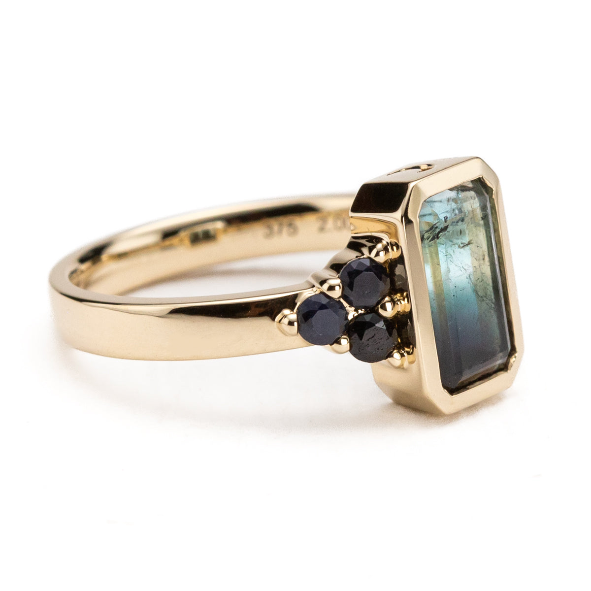 Witching Hour Tourmaline Lady of the Lake Ring