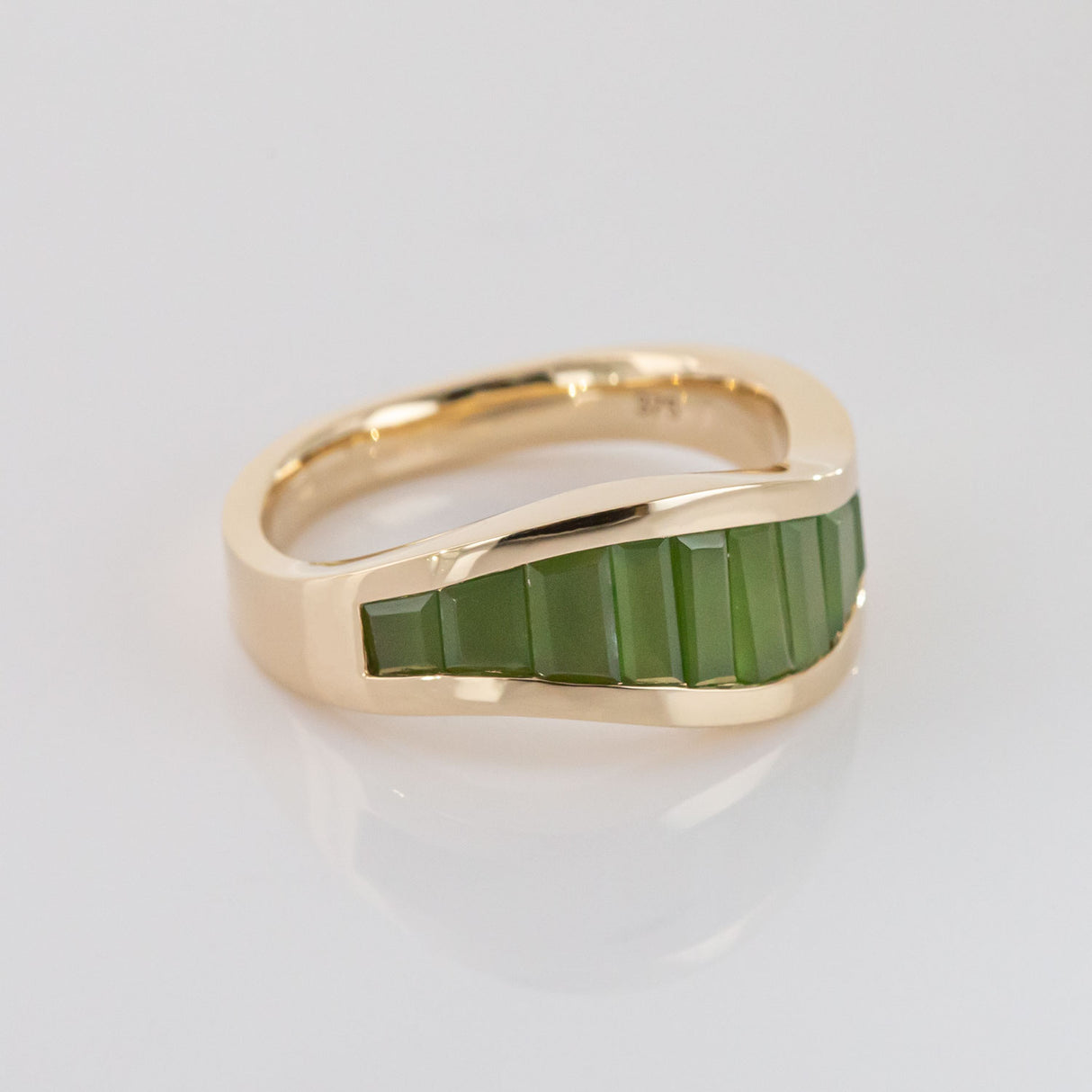 Pounamu River Ring