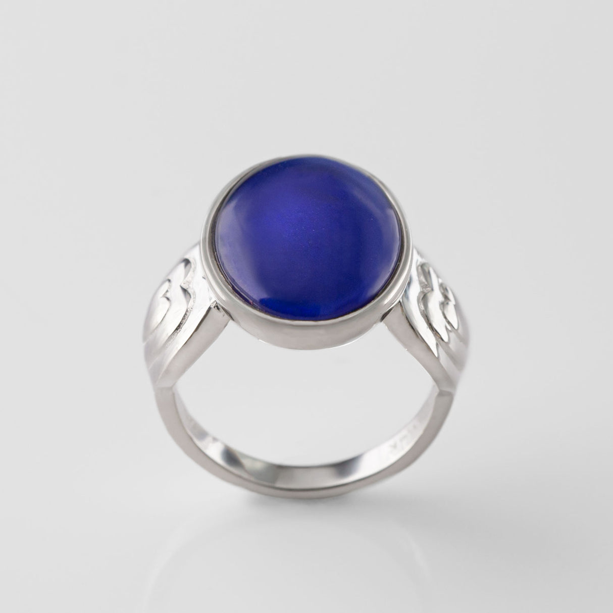 Heart Throb Mood Ring in Sterling Silver