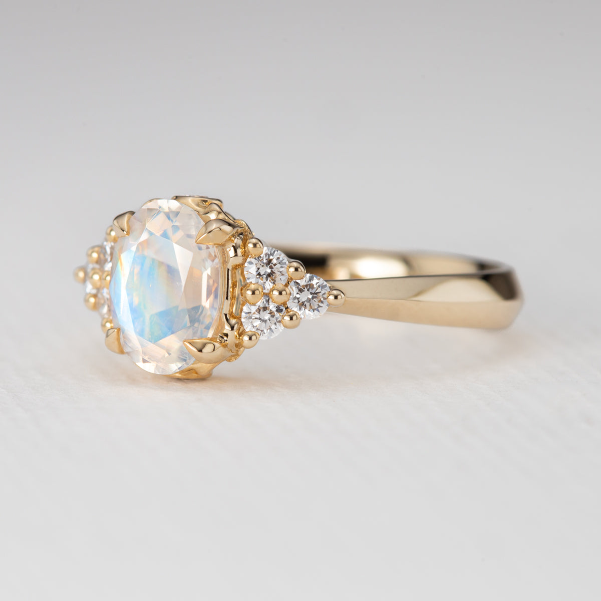 Moonlit Diadem Ring in Moonstone