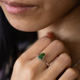 Pounamu Teardrop Ring