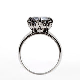 IDGAF Ring in Moissanite