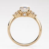Moonlit Diadem Ring in Moonstone