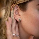 Pounamu Dot Studs