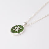 "This is Me" Personalised Charm Pendants in Pounamu & Sterling Silver