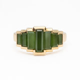 Pounamu Hall of Mirrors Gold Ring