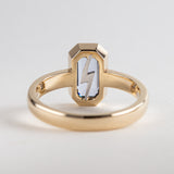 Thunderstorm ring with Grey Spinel in 9ct Gold and Platinum