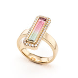 Watermelon Sugar Ring in Tourmaline
