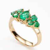 Emerald Bouquet Ring