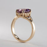 Love on Fire Ametrine Ring