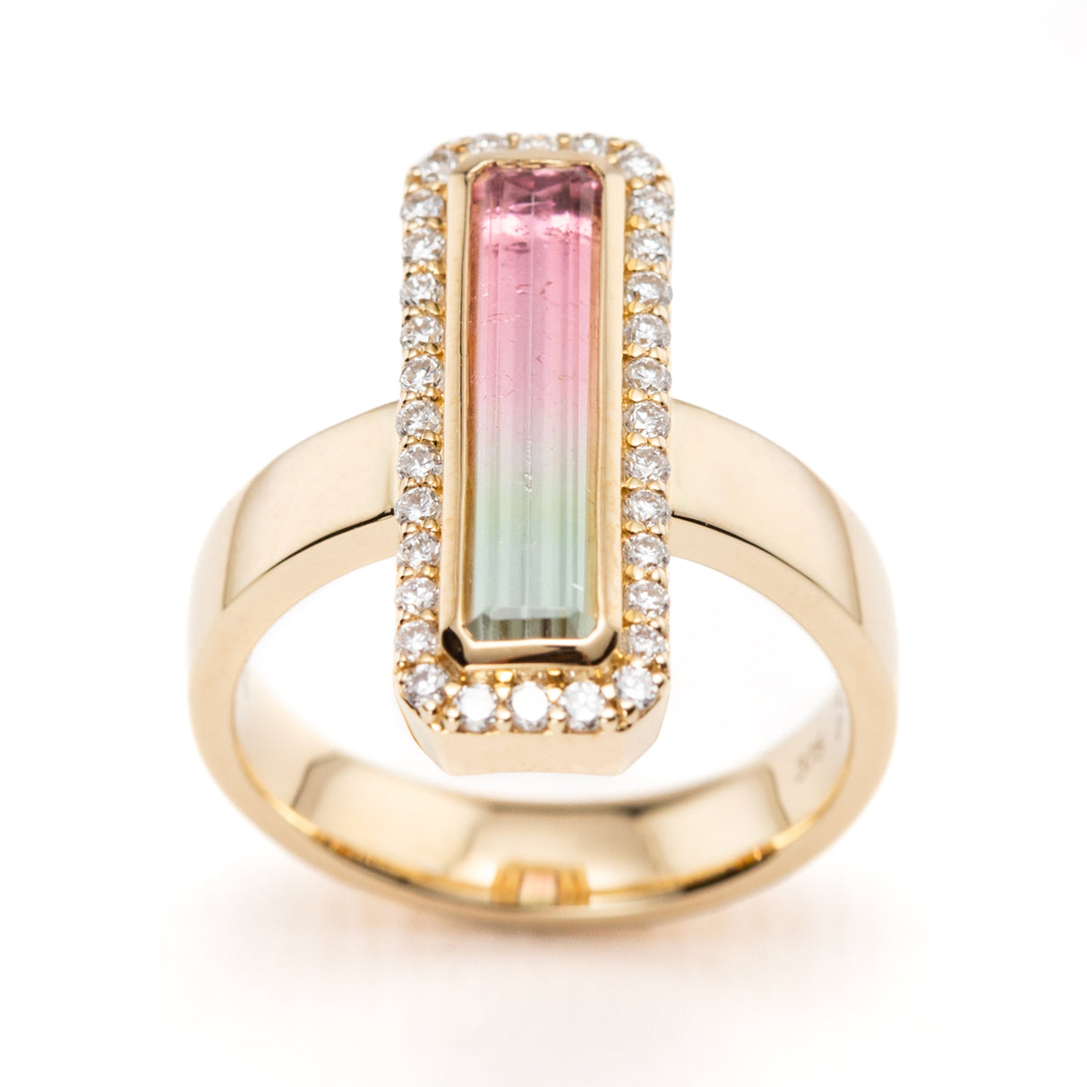 Watermelon Sugar Ring in Tourmaline