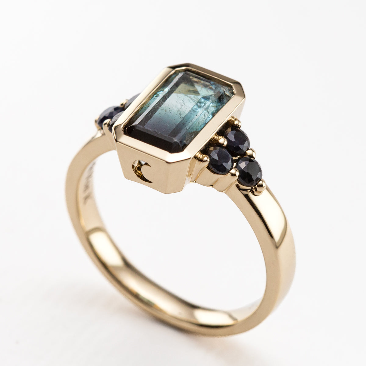 Witching Hour Tourmaline Lady of the Lake Ring