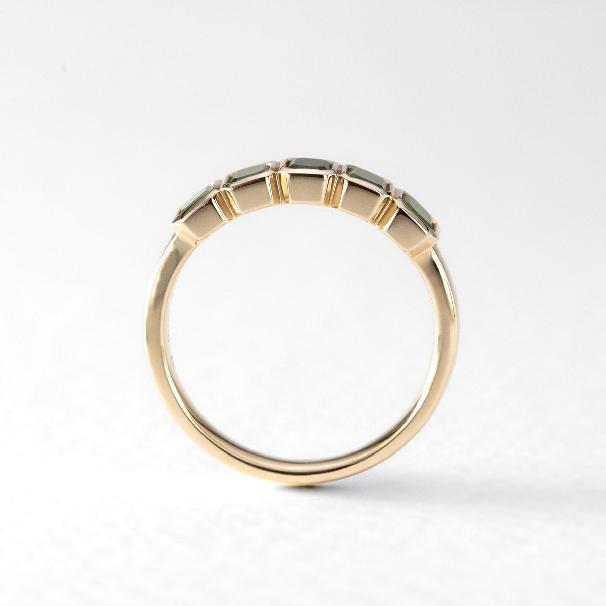 Pounamu Alpine Forest Ring