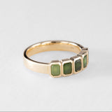 Pounamu Alpine Forest Ring
