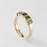 Pounamu Alpine Forest Ring