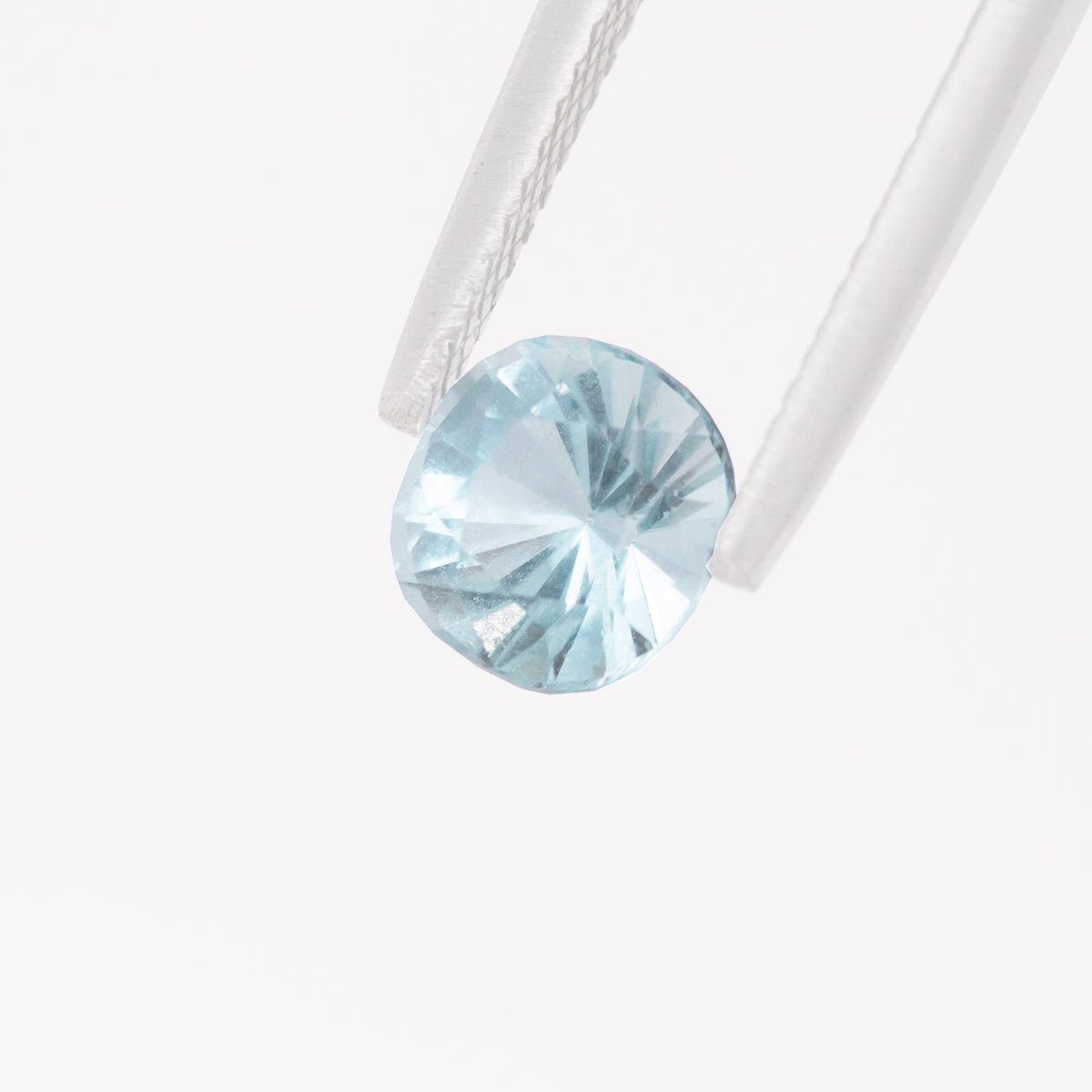 Ice Blue Aquamarine Cushion 1.24 carats