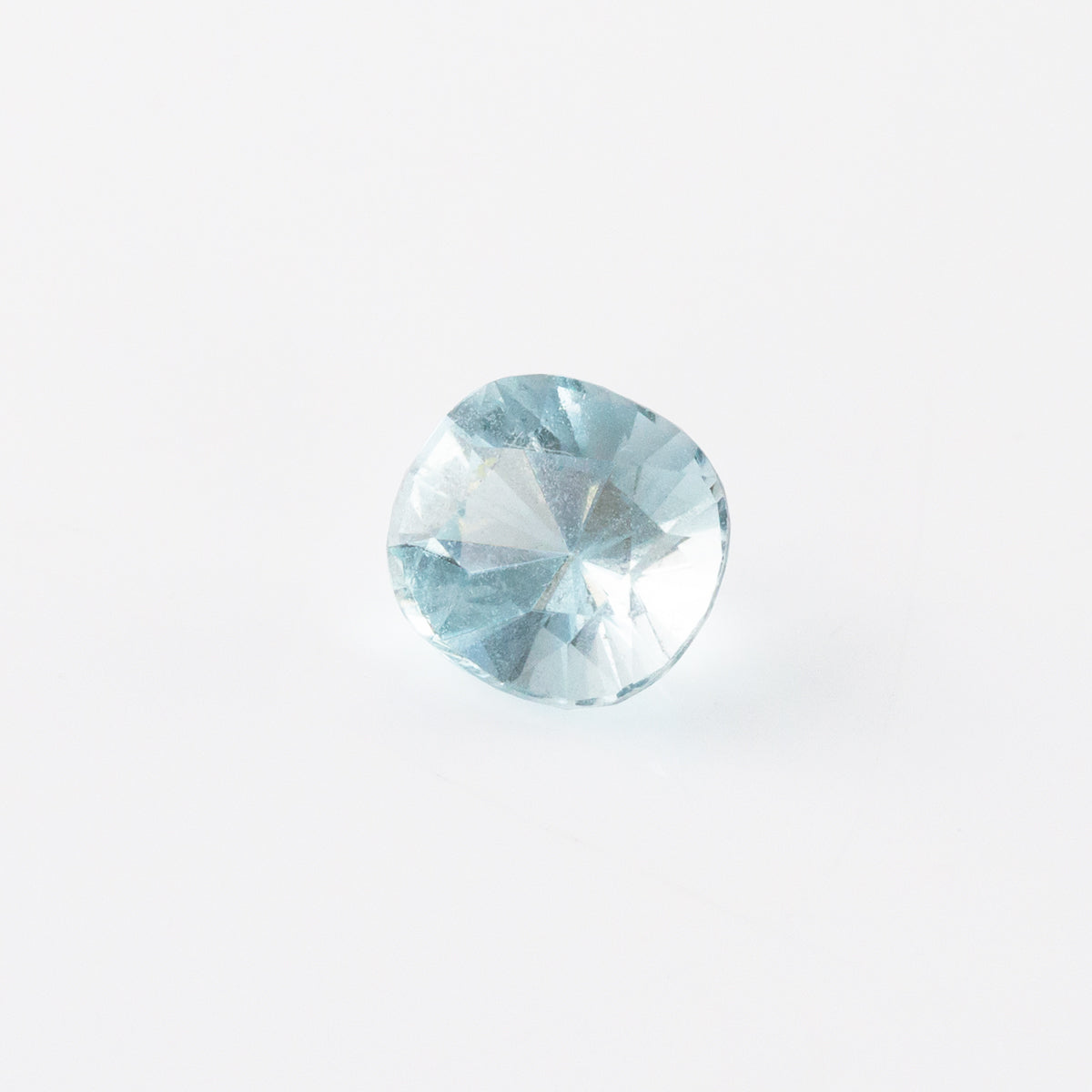 Ice Blue Aquamarine Cushion 1.24 carats