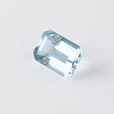 Ice Blue Aquamarine Emerald cut 1.28 carats