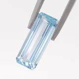 Ice Blue Aquamarine Octagonal cut 3.34 carats