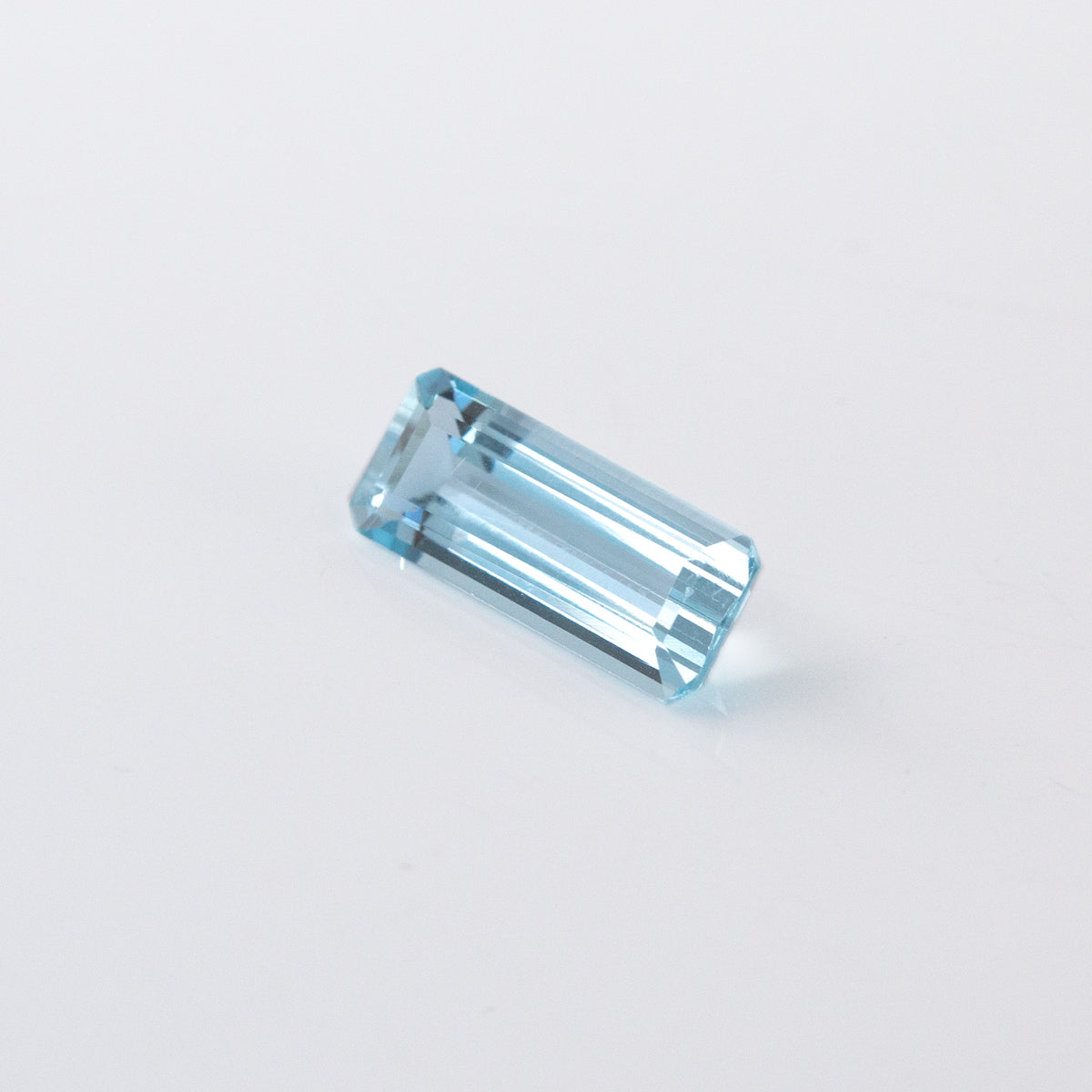 Ice Blue Aquamarine Octagonal cut 3.34 carats