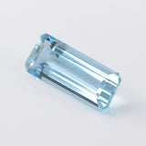 Ice Blue Aquamarine Octagonal cut 3.34 carats